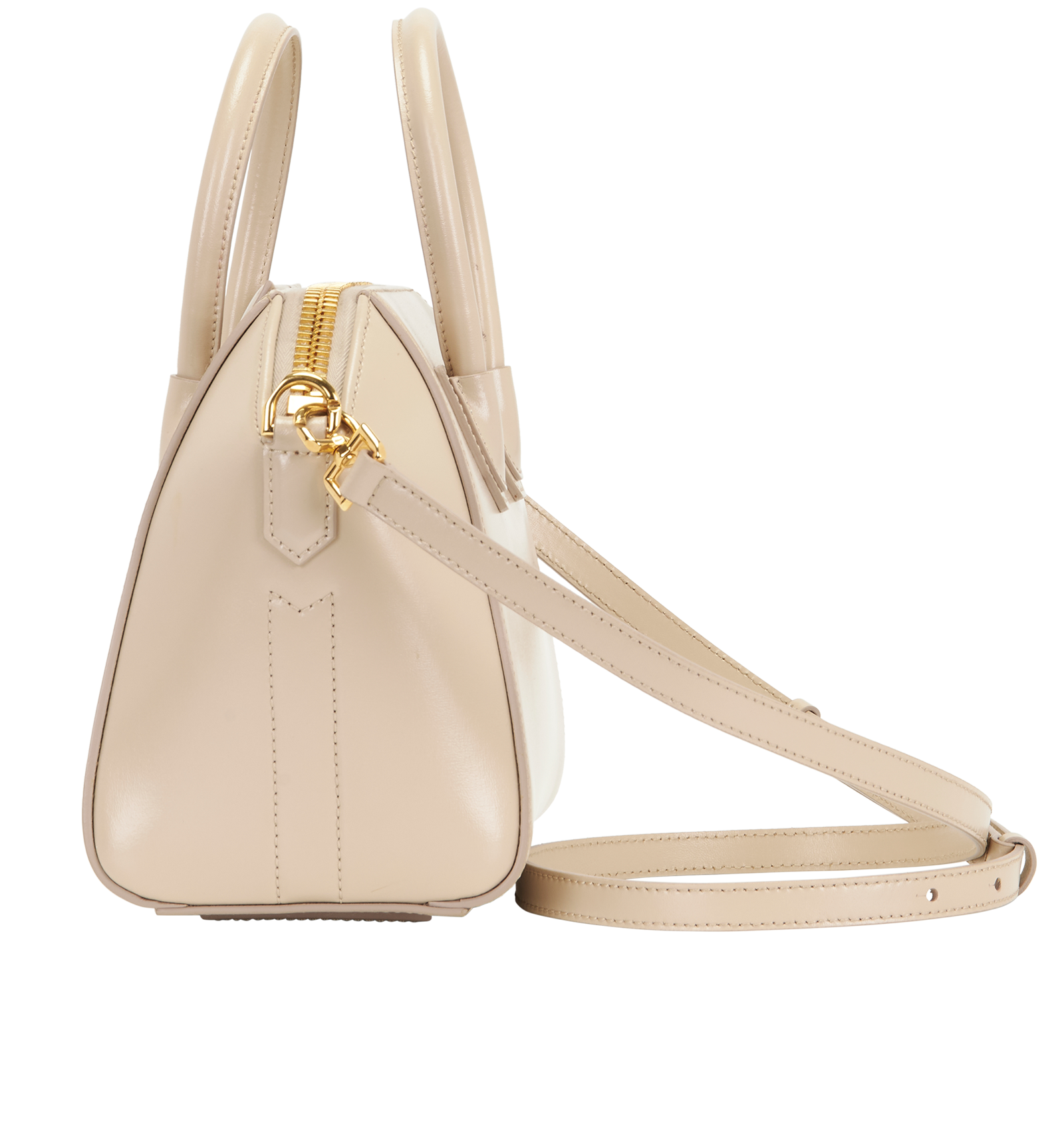 Mini Antigona, &pound;750, Handbags, Cream, Leather, Bottom view